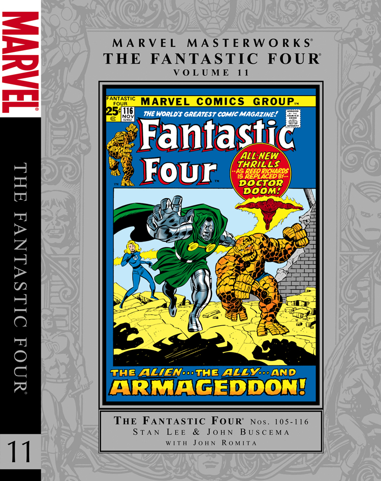 The Fantastic Four 51-60 & Ann 4 Hardcover 2000 Hi Grade Marvel Masterworks 